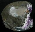 Dark Purple Amethyst Geode - Uruguay #33819-2